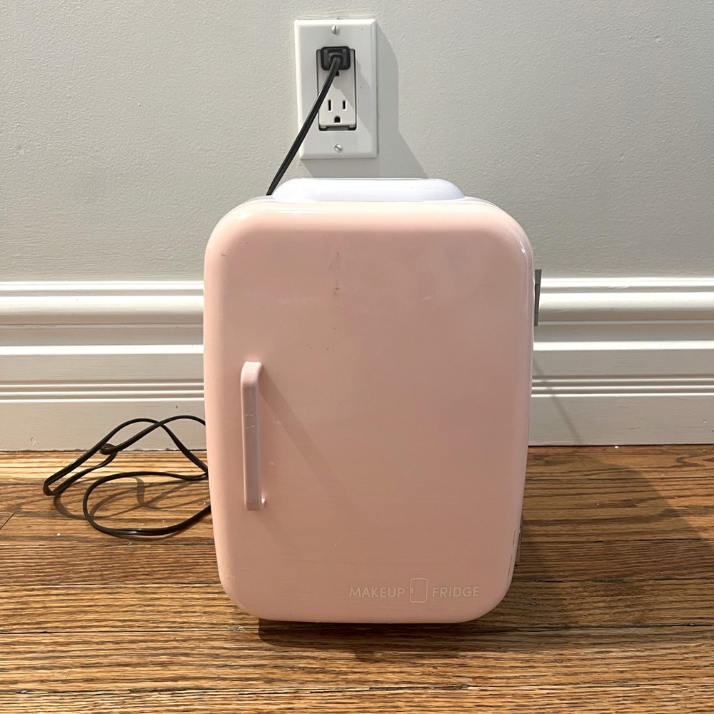 Makeup Fridge- Pink and White